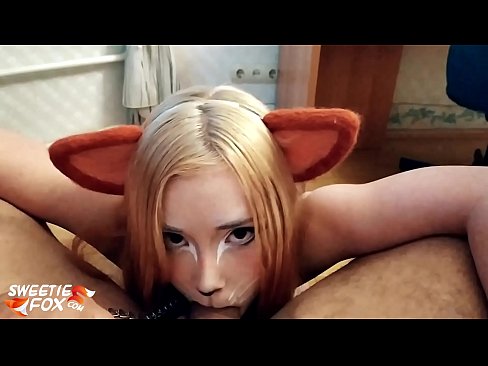 ❤️ Kitsune κατάποση κόκορας και σπέρμα στο στόμα της ☑ Σπιτικό πορνό ❌️❤